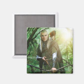 Aimant LEGOLAS GREENLEAF™ avec arc (Recto/Verso)