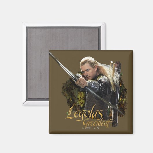 Aimant LEGOLAS GREENLEAF™ Drawing Bow Graphic (Recto/Verso)