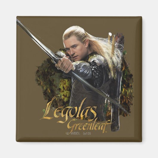 Aimant LEGOLAS GREENLEAF™ Drawing Bow Graphic (Devant)