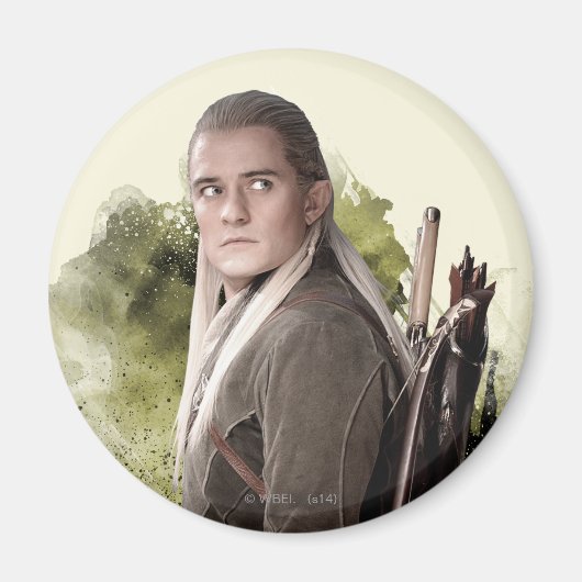 Aimant LEGOLAS GREENLEAF™ Graphique (Devant)