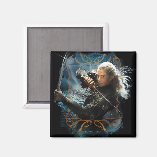 Aimant LEGOLAS GREENLEAF™ Graphique (Recto/Verso)
