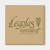 Aimant LEGOLAS GREENLEAF™ Nom (Devant)