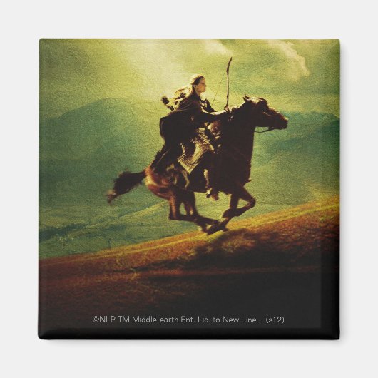 Aimant LEGOLAS GREENLEAF™ sur cheval (Devant)