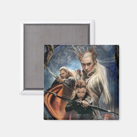 Aimant LEGOLAS GREENLEAF™, TAURIEL™ et Thranduil (Recto/Verso)
