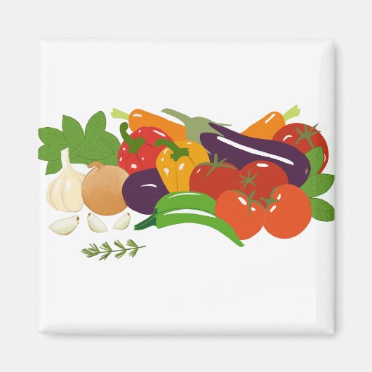 Aimant Légumes (Devant)
