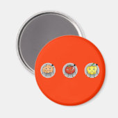 Aimant Légumes en colère (Recto/Verso)