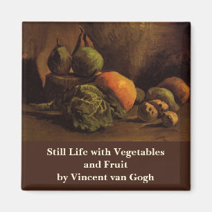 Aimant Légumes et fruits de Vincent van Gogh