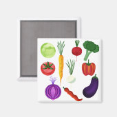 Aimant Légumes frais (Recto/Verso)