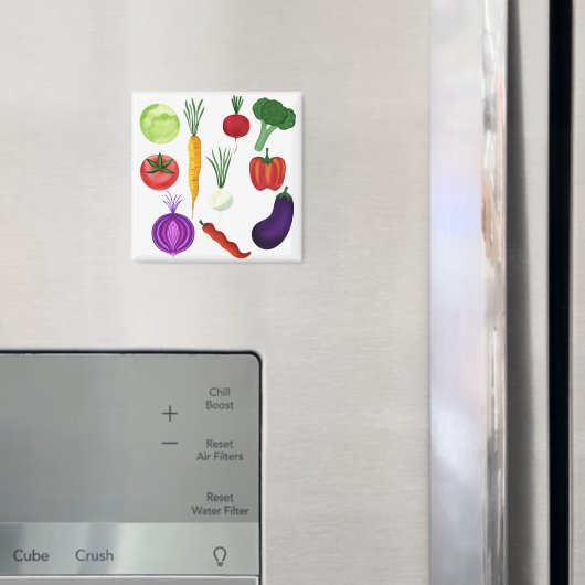 Aimant Légumes frais (In situ (réfrigérateur))