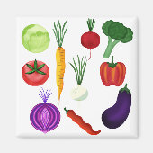 Aimant Légumes frais (Devant)