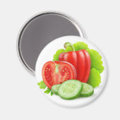 Aimant Légumes frais (Recto/Verso)