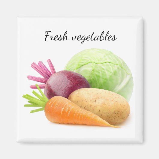 Aimant Légumes frais (Devant)