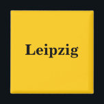 Aimant Leipzig - Gleb Or Schild<br><div class="desc">Leipzig Schild Gold - Gleb - Magnet</div>
