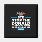 Aimant L'électeur démocrate Donald Anti Trump (Devant)