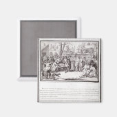 Aimant L'élection de la milice (Recto/Verso)