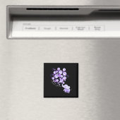 Aimant L'éléphant Bombarde violet Surdose Aware (In Situ (Lave-vaisselle))