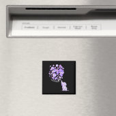 Aimant L'éléphant Bombarde violet Surdose Aware (In Situ (Lave-vaisselle))