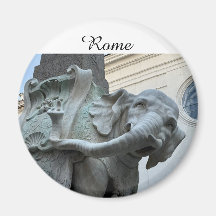 L'Éléphant et l'Obélisque de Bernini - Rome Italie