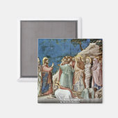 Aimant L'Élevage De Lazare Par Giotto Di Bondone (Recto/Verso)