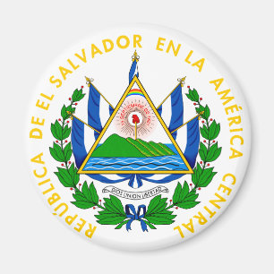 Aimant l'emblème d'el salvador