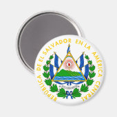 Aimant l'emblème du salvador (Recto/Verso)