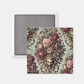 Aimant 🌺 L'émeute à la floraison - Gothique Baroque Flor (Recto/Verso)