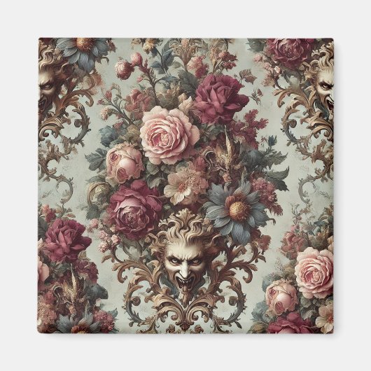Aimant 🌺 L'émeute à la floraison - Gothique Baroque Flor (Devant)
