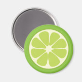 Aimant Lemon Lime Green Juicy Citrus (Recto/Verso)