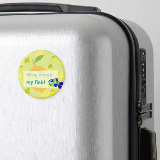 Aimant Lemon Vibes (In Situ (Bagages))