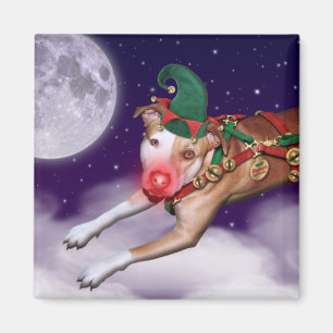 Aimant L'employé de Père Noël du mois