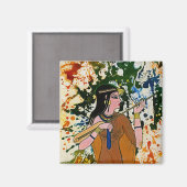 Aimant L'Enchanteuse égyptienne par Michael Moffa (Recto/Verso)