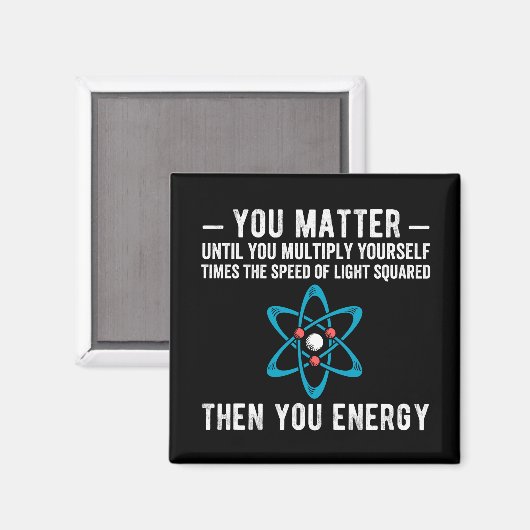 Aimant l'énergie, parce que la science, pour le scientifi (Recto/Verso)