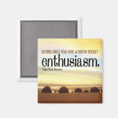 Aimant L'engouement et l'aimant de motivation (Recto/Verso)