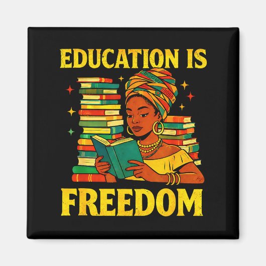 Aimant L'enseignant l'histoire noire éducation est la lib (Devant)