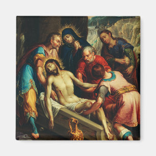 Aimant L'ensevelissement du Christ Juan Rodríguez Juarez