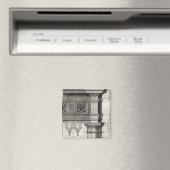 Aimant L'Entablature gothique (In Situ (Lave-vaisselle))
