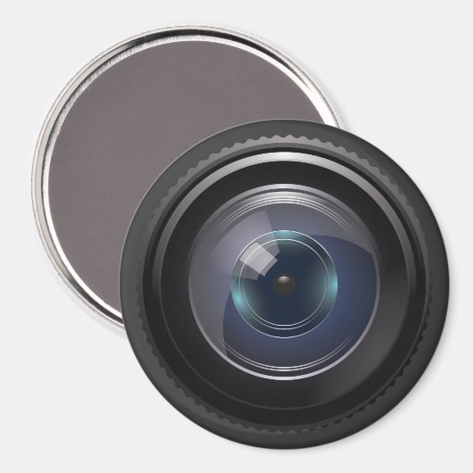 Aimant Lentilles de caméra pour les Geeks Nerd (Recto/Verso)