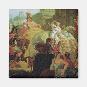 Aimant L'entrée d'Alexandre le grand