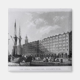 Aimant L'entrepôt de Goree, le dock de George, Liverpool