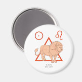 Aimant Leo (Recto/Verso)