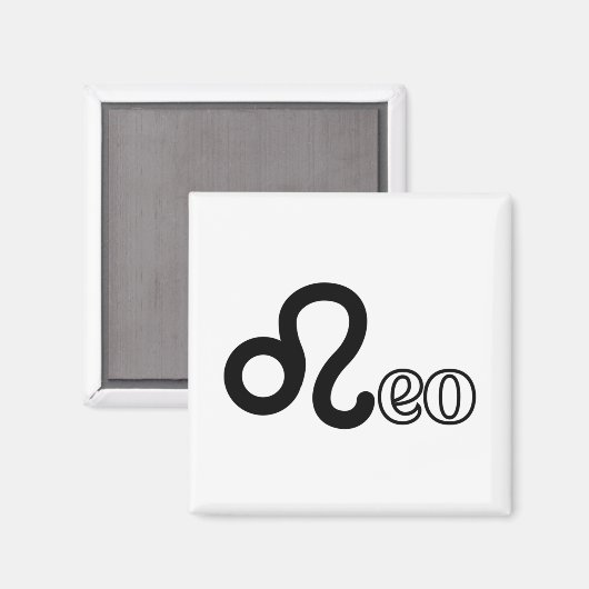 Aimant Leo (Recto/Verso)