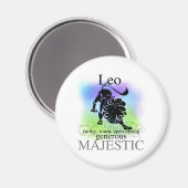 Aimant Leo à ton sujet (Recto/Verso)