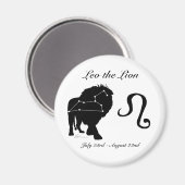 Aimant Léo Constellation/Aimant Zodiaque (Recto/Verso)