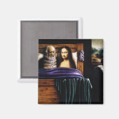 Aimant Leo et Mona (Recto/Verso)