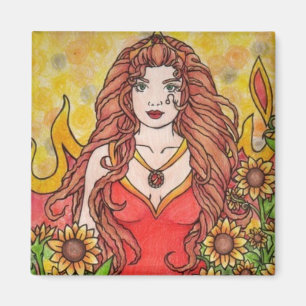 Aimant Leo Fire Goddess