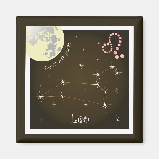 Aimant Leo July 23 à août 22 (Devant)
