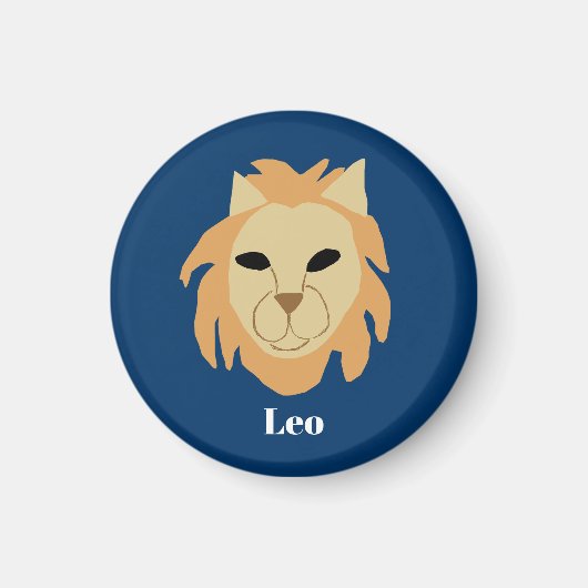 Aimant Léo Lion, (Devant)