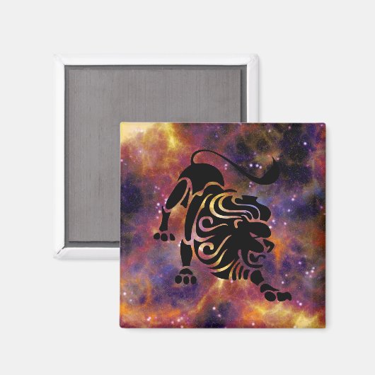 aimant leo lion (Recto/Verso)