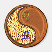 Aimant Leo & Wood Ox (Devant)