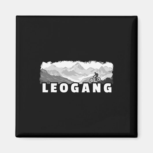 Aimant Leogang Autriche VTT Vélo  (Devant)